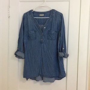 Denim Blouse